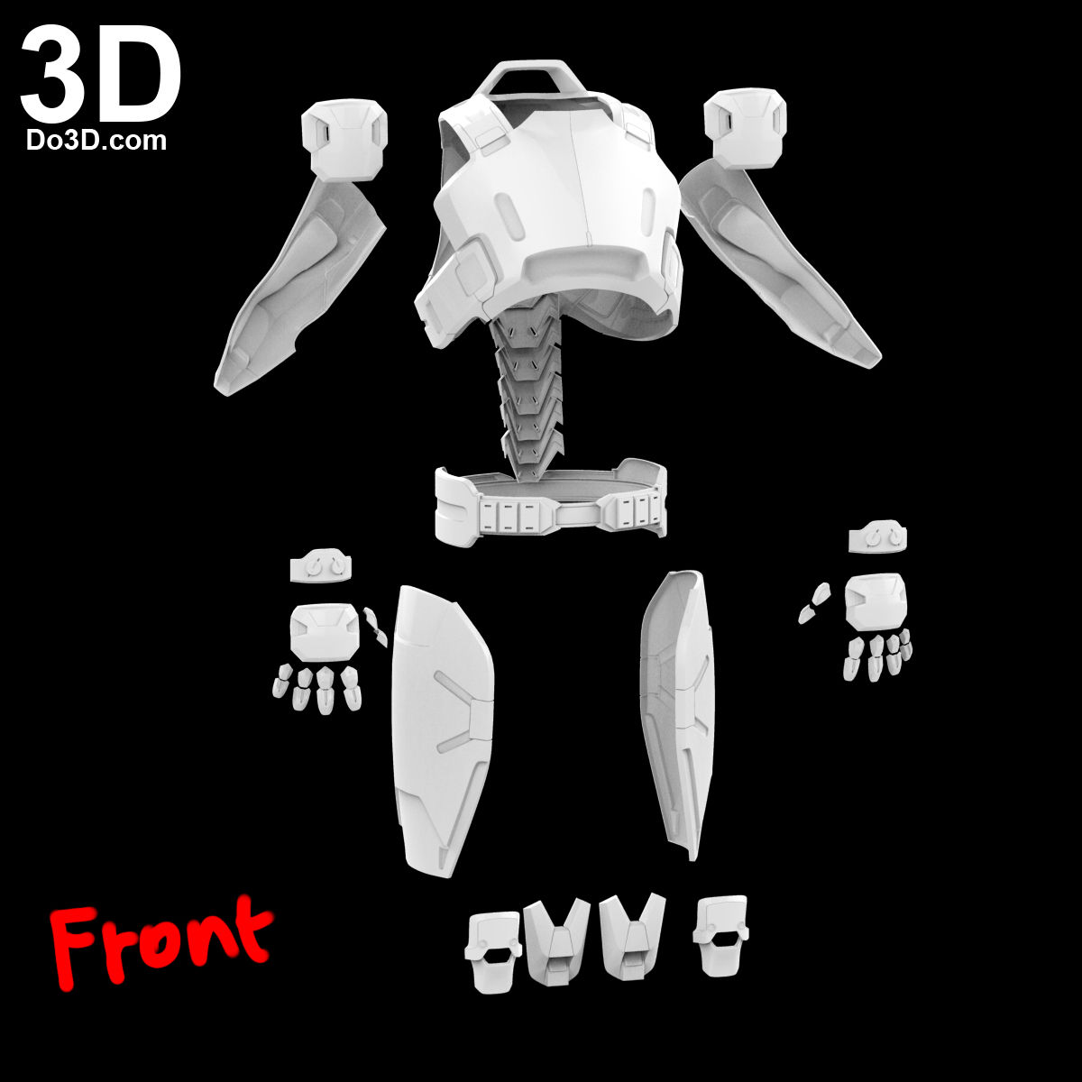 Sara Ryder Mass Effect Andromeda Body Armor / Suit | 3D Printable Model #2603