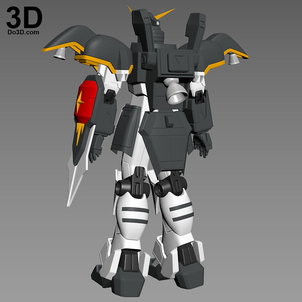 Thumbnail: XXXG-01D Gundam Deathscythe Full Body Armor | 3D Model Project #3826