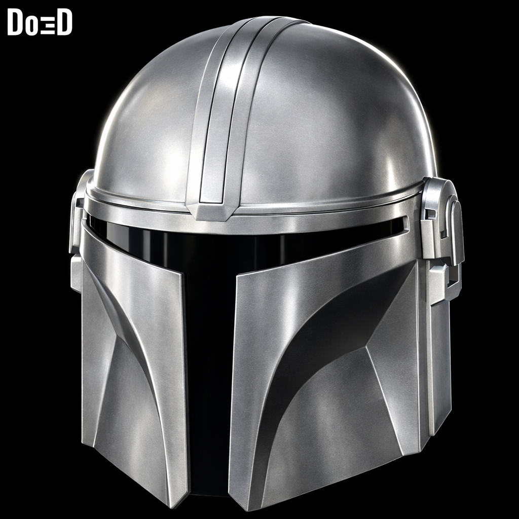 Mandalorian Helmet | 3D Printable Model Print File STL #N06