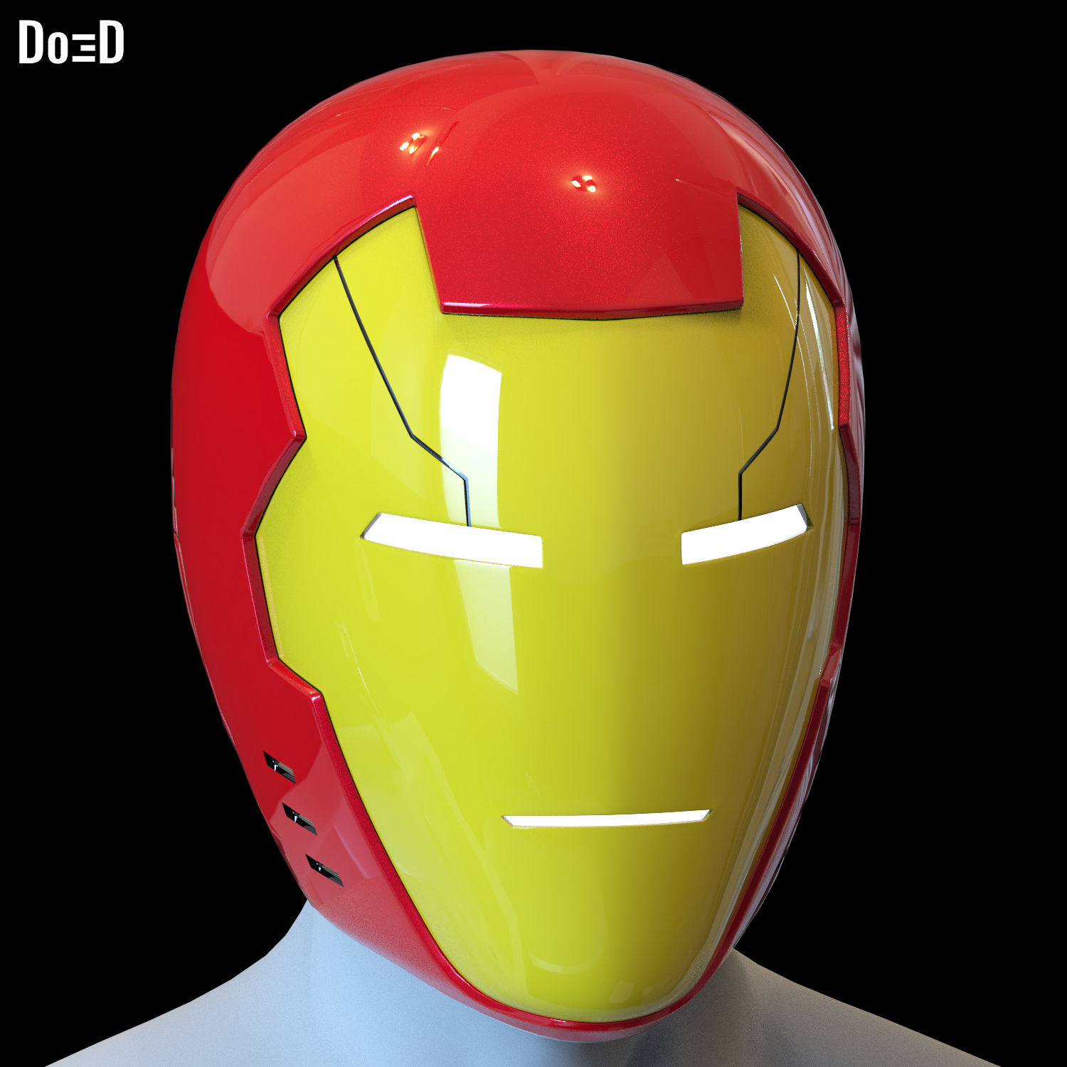 Iron Man Helmet Armored Adventures | 3D Printable Model STL #AA29