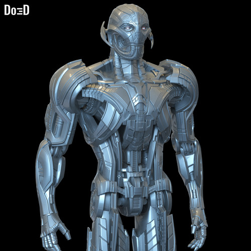 Ultron Classic Statue Life Size Figure Avengers Age of Ultron 3D Model ...