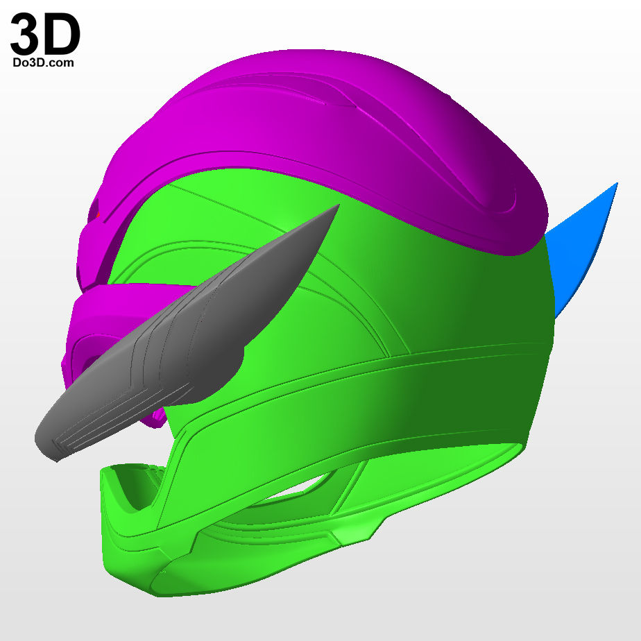 Thumbnail: Ultron What If Helmet | 3D Printable Model STL Print File #U192