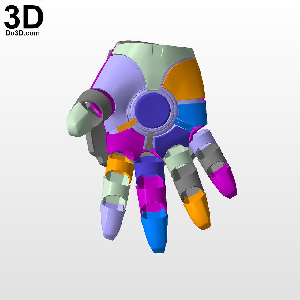 Thumbnail: Iron Man Mark V Suitcase Armor MK 5 Briefcase 3D Printable Model STL File #1829