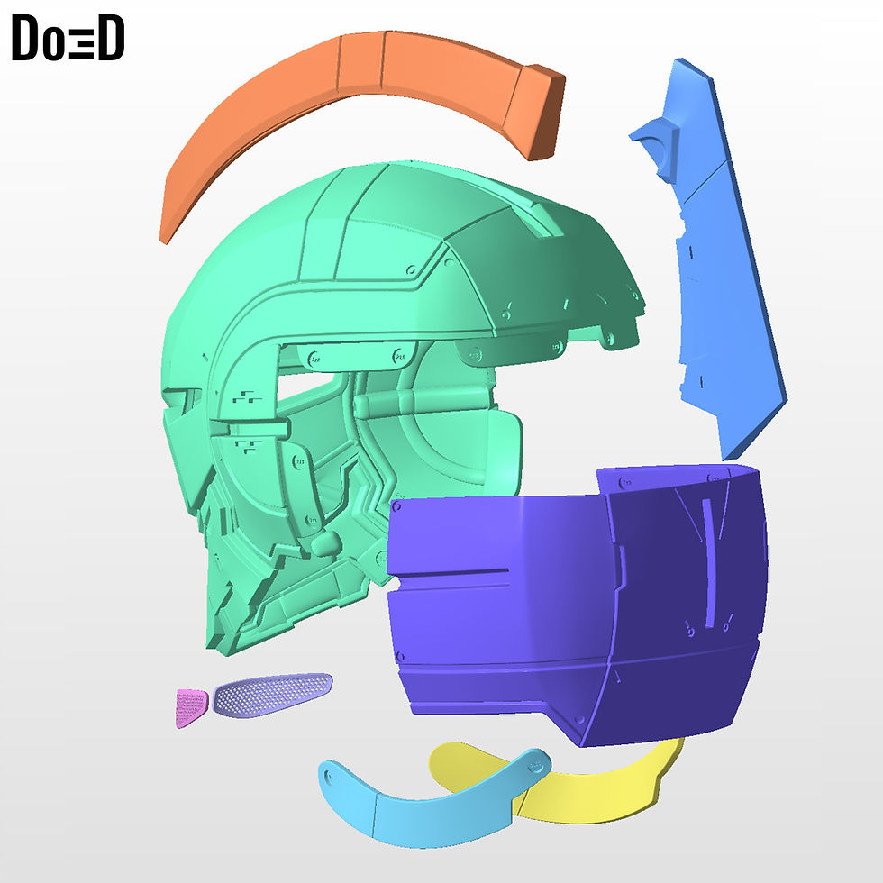 Thumbnail: Ultraman Anime Helmet Shinjiro Hayata | 3D Printable Model STL file #H4421