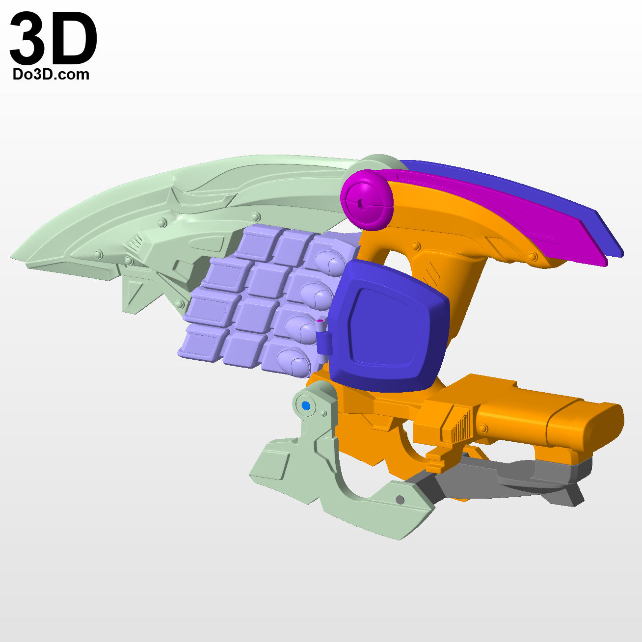 Power Rangers Jungle Fury Rhino Ranger Morpher | 3D Model Project #6274