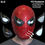 Thumbnail: Iron Spider Endgame Spider-man Face Shell Helmet 3D Printable Model STL #4544