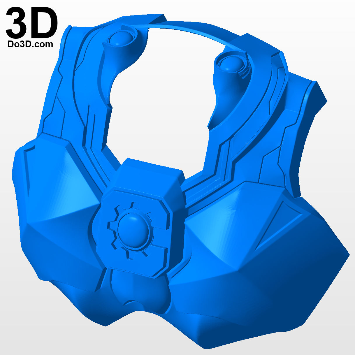 Chest Cyborg Justice League Variant KAI Arts | 3D Printable Model #A38