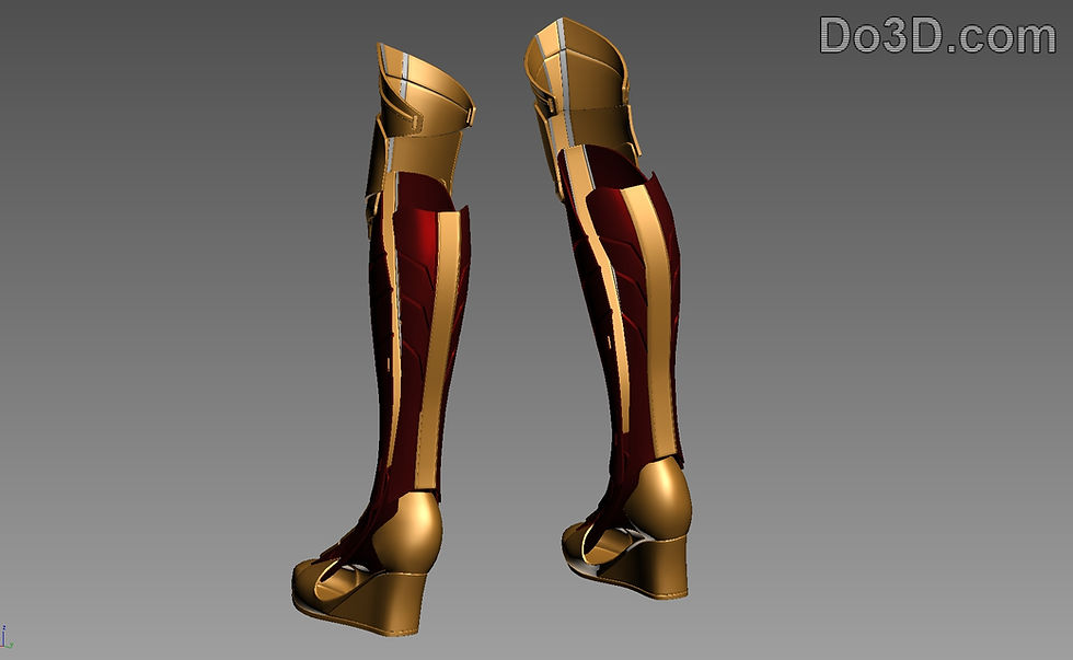 Thumbnail: Wonder Woman Full Body Armor BVS DOJ | 3D Model Project #254