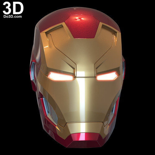 camino iron man mark 46 helmet mini Life-Size Bluetooth Speaker: Buy Online at Best Price in UAE 3D Printable Iron Man Mark