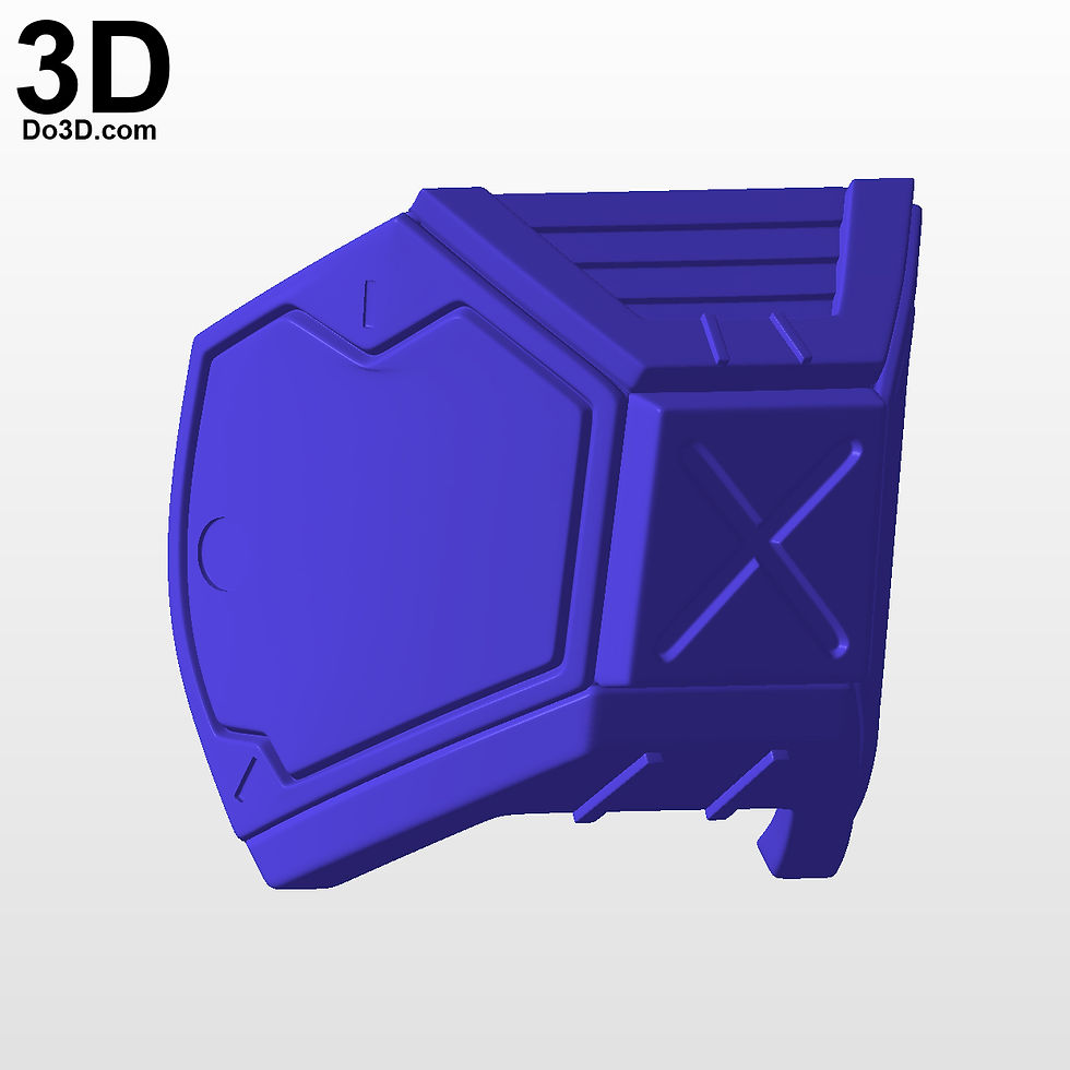 Thumbnail: DeathStroke Prime 1 Skull Armor set | 3D Model Project #5429