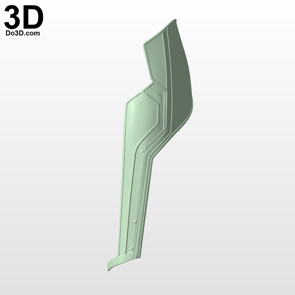 Thumbnail: Captain Marvel 2019 Movie Body Armor Suit + Helmet | 3D Model Project #5612