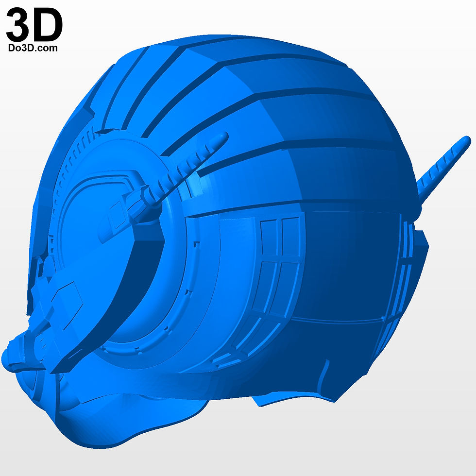 Thumbnail: Ant-man Classic Armor Suit Hard Pieces and Piping Only | 3D Printable Model #313