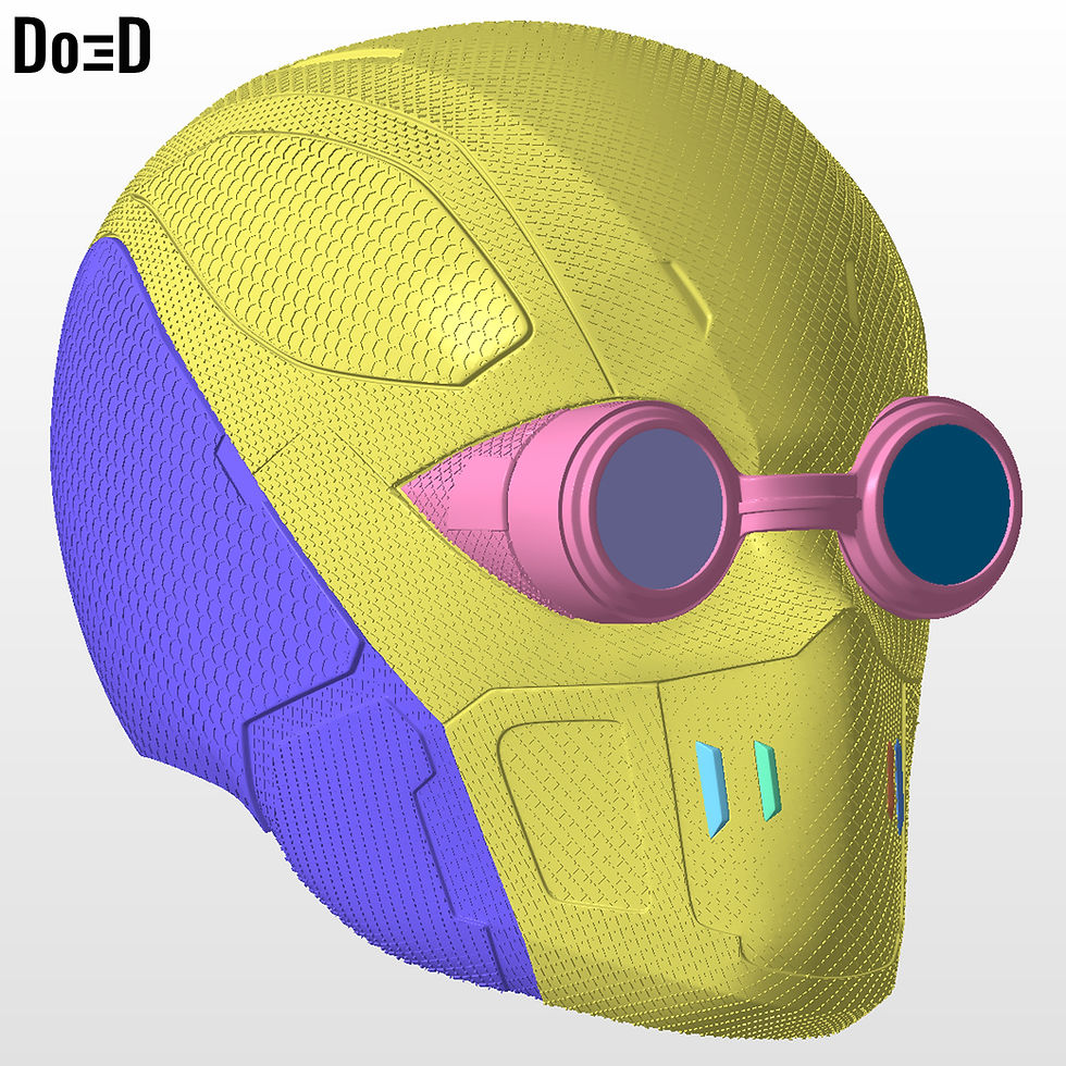Thumbnail: Ultraman 2025 Helmet Superman Legacy Version | 3D Printable Model STL File #UB82