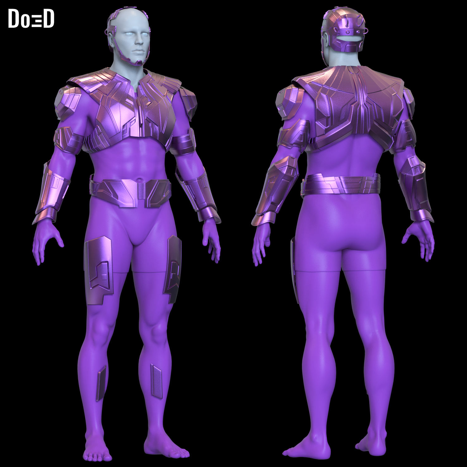 High Evolutionary Armors Herbert Edgar Wyndham 3D printable model STL file #H986