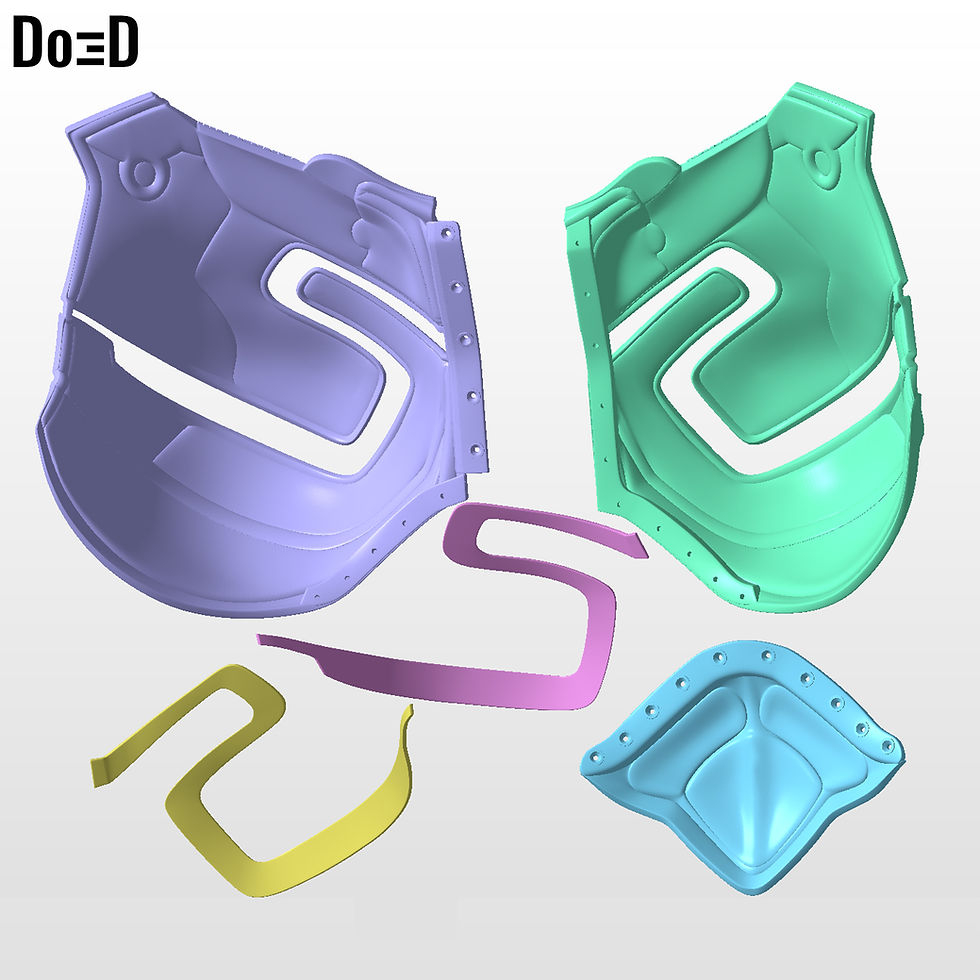 Thumbnail: Lady Beetle 3D Printable Model (Blue Beetle) Print File STL #LB16