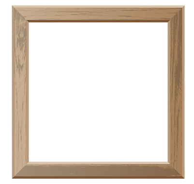 2 wood Set of realistic wooden picture f