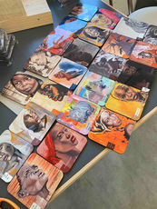 coasters Lila Ferrer Art