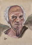 THE OLD MAN prophetic oil painting