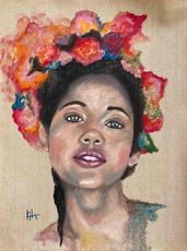 EDEN prophetic oil painting