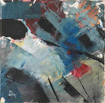 Organized prophetic oil paint art