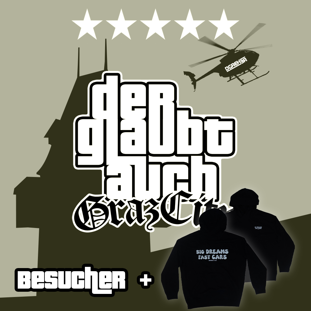 Besucher Ticket + Hoodie