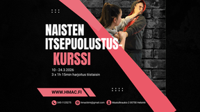 Uusi Naisten itsepuolustuskurssi 10.3.2026 alkaen!