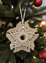 Brown Macrame Star