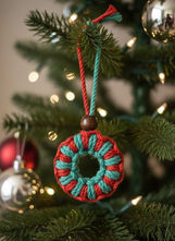 Macrame Xmas ornament