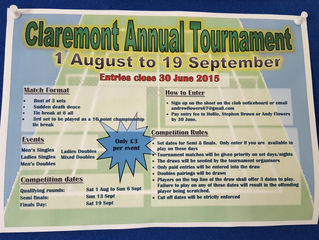 Claremont Annual Tournament 2015