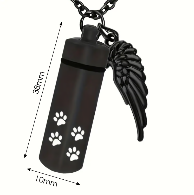 Thumbnail: Personalised Pet Cremation Urn Necklace