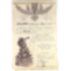 ภาพขนาดย่อ: เอกสารแสดงรางวัลเกียรติยศของฝรั่งเศสในสงครามโลกครั้งที่ 1 ที่มอบให้แก่จ่าสิบเอกแห่งกรมทหารราบที่ 82