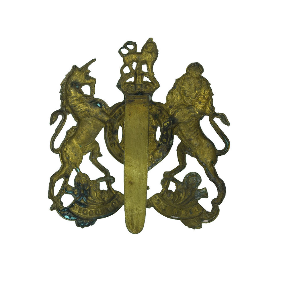 Thumbnail: British Army General ServiceCap Badge, kings crown