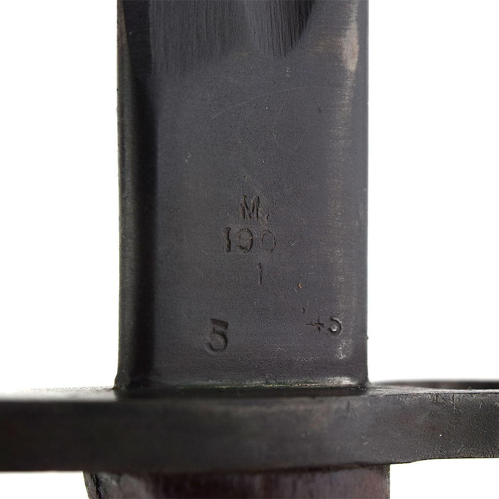 Thumbnail: An Australian WW2 MK1 Owen Bayonet, Orange Arsenals