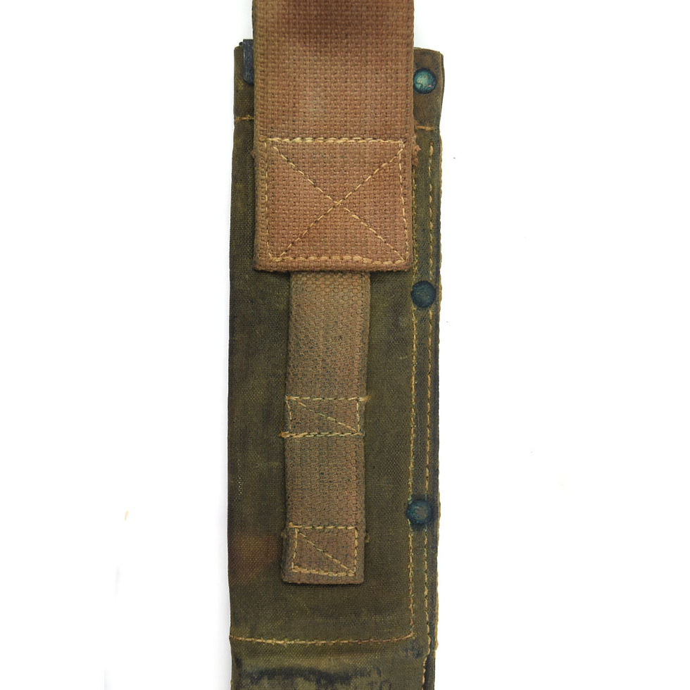 Thumbnail: A Very Rare WW2 Australian Machete Bayonet, Orange Arsenals