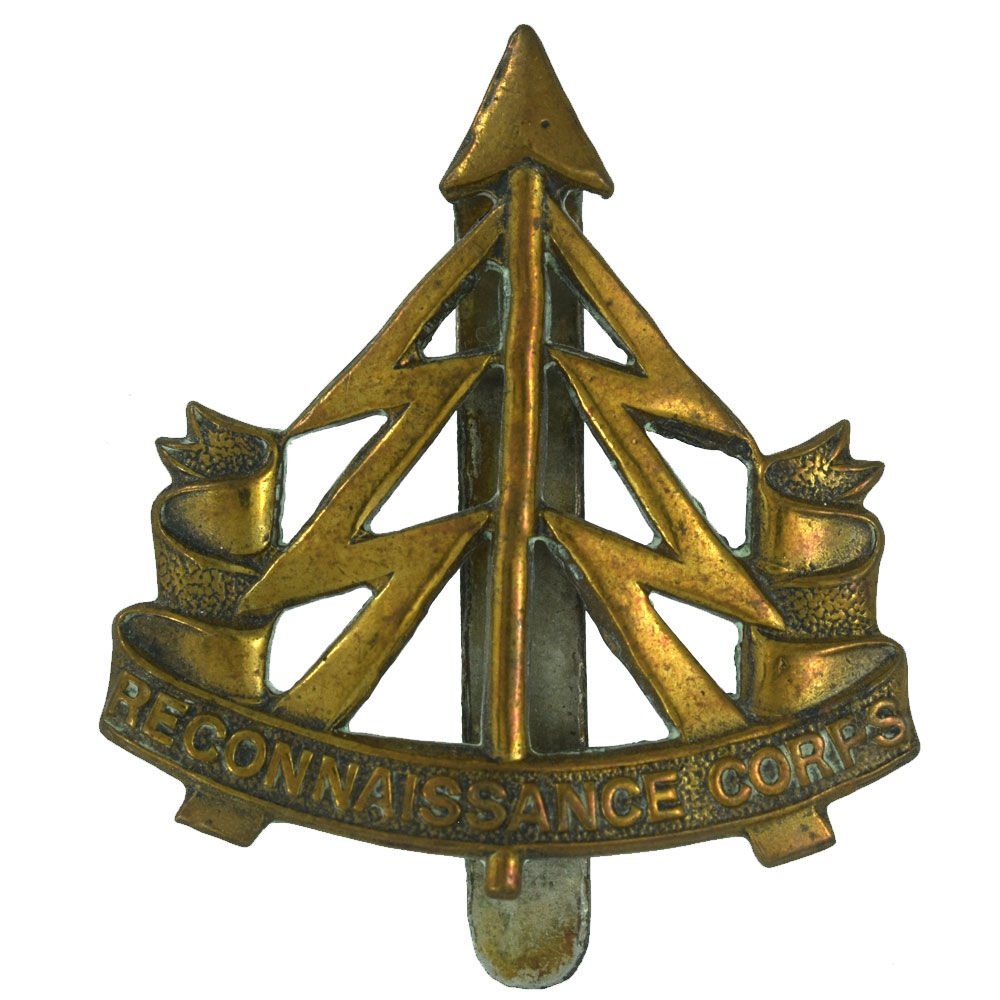 A British WW2 Reconnaissance Corps Cap Badge