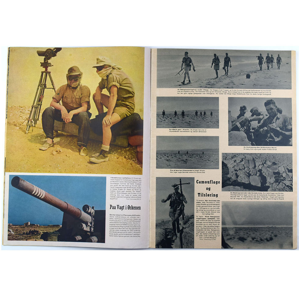 ภาพขนาดย่อ: นิตยสารสัญญาณกองทัพเยอรมันสมัยสงครามโลกครั้งที่ 2 ตุลาคม 1941