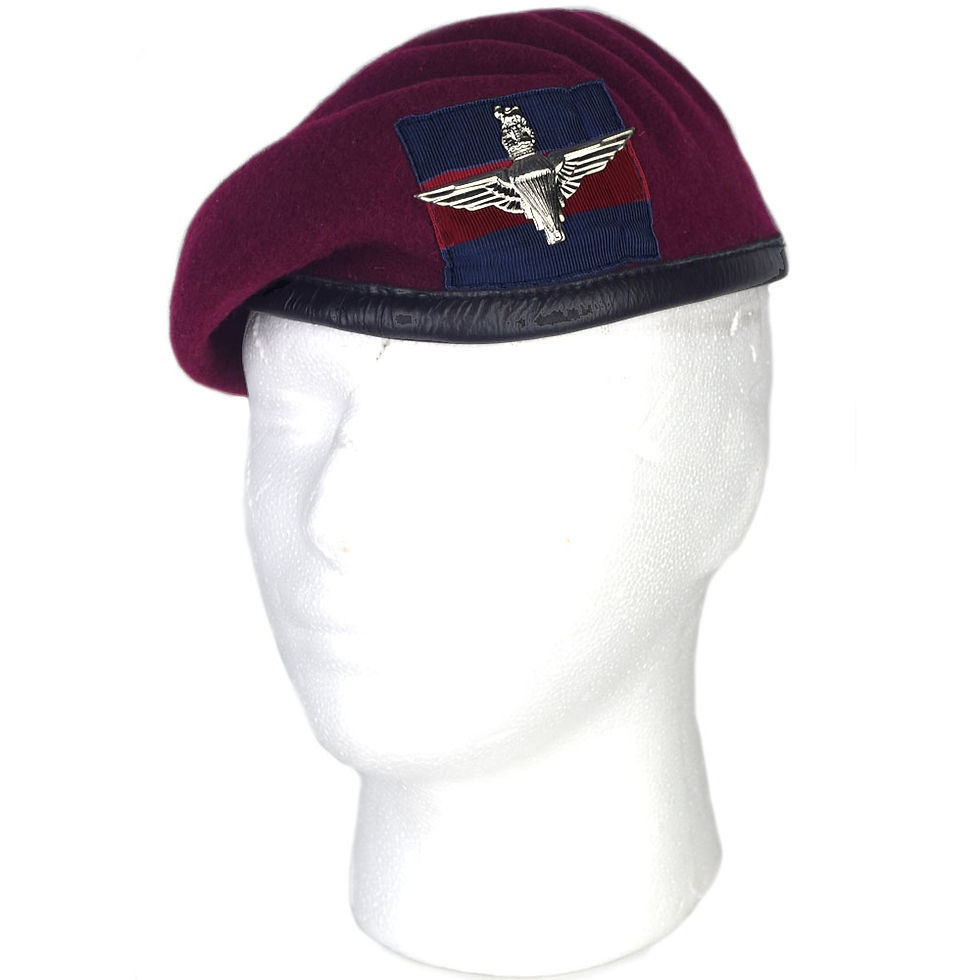 หมวกเบเร่ต์ บริษัท ร่มชูชีพอิสระของอังกฤษ