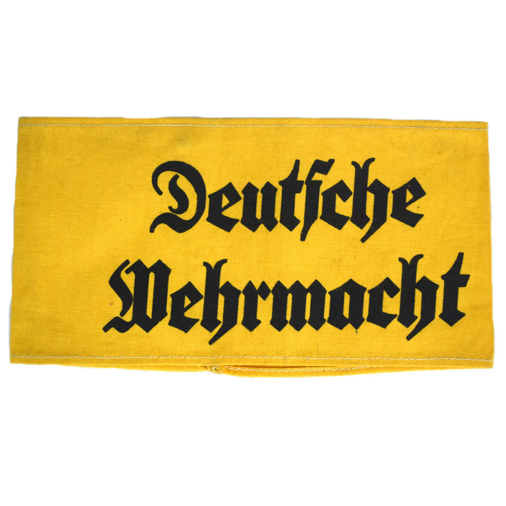 ปลอกแขนทหารเยอรมันสมัยสงครามโลกครั้งที่ 2 (Deutche Wehrmacht)