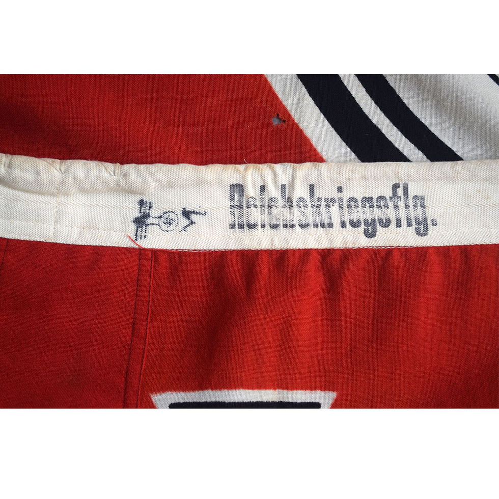 Thumbnail: A German WW2 Kriegsmarine Battle Flag