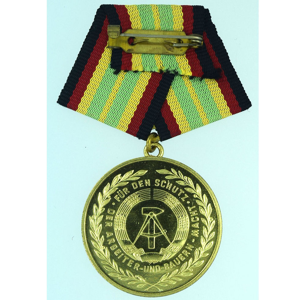 Thumbnail: A Cased DDR East German NVA 20 Year Service Medal