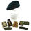 Thumbnail: A British Royal Marine Captains Beret, Rank and Unit Badges