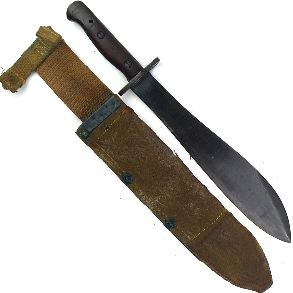 A Very Rare WW2 Australian Mk1 Machete Bayonet.