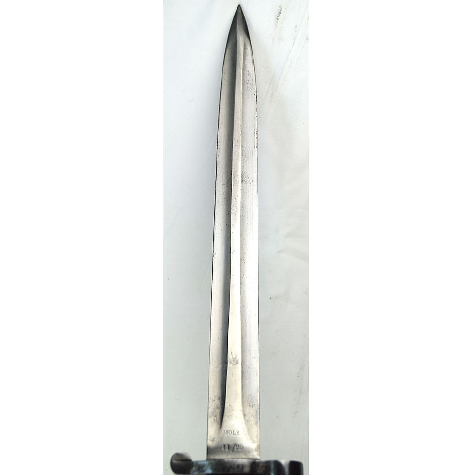 ภาพขนาดย่อ: ดาบปลายปืน Lee Metford Bayonet Mk1 Type 2 ของอังกฤษ ปี 1888 โมล