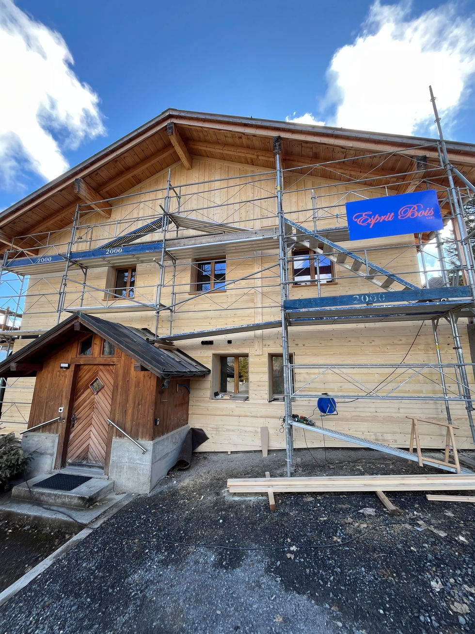 Vue final de la façade NORD