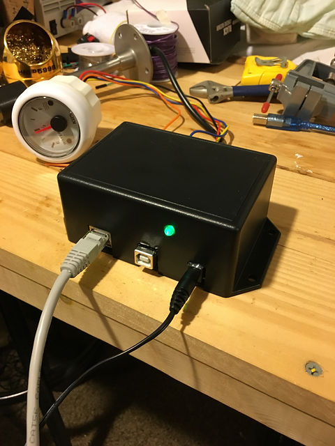 IoT water gauge prototype