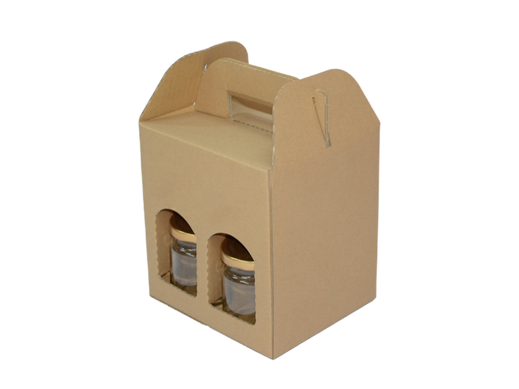 Tuck end windows displays box