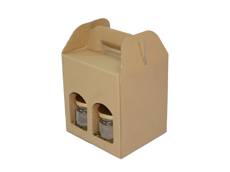 Tuck end windows displays box