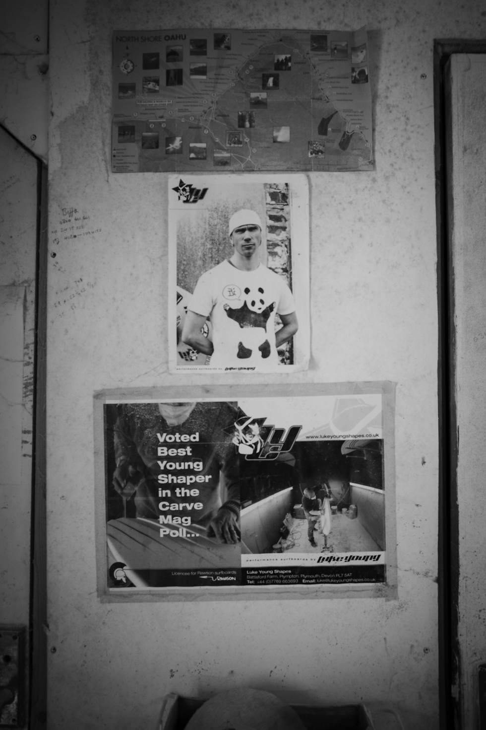 Voted best young shaper back in the day in Carve Mag