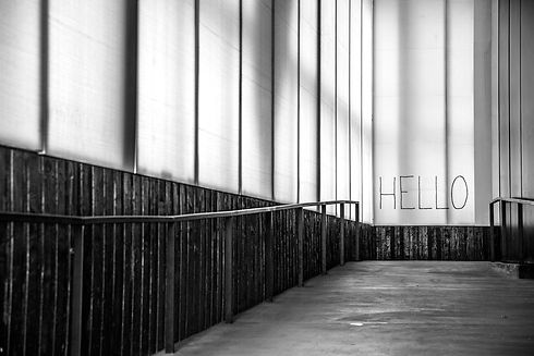 BW HELLO stairwell.jpg