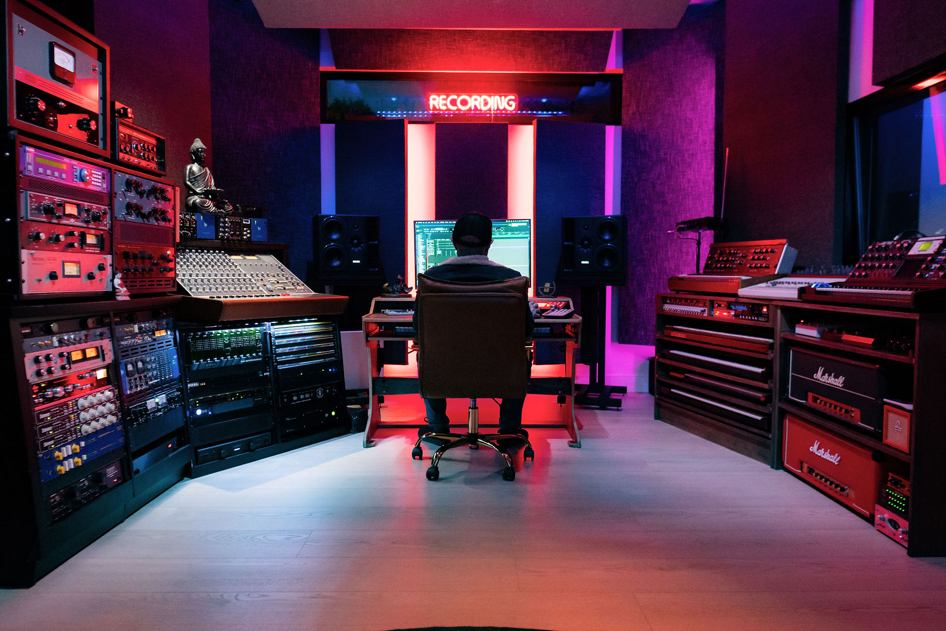 jim kaufman in finished studio